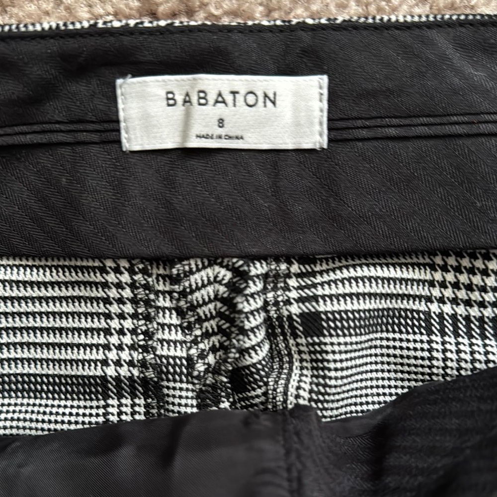 Aritzia Babaton Gray Dress Pants Tailored Fit - Picture 2 of 4